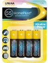 Pila alkalina homepluss lr06 (aa) bl(4) de marca caja de 10