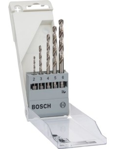 Set brocas uneo hss-g hex.338 2-3-4-5-6 de bosch bricolaje