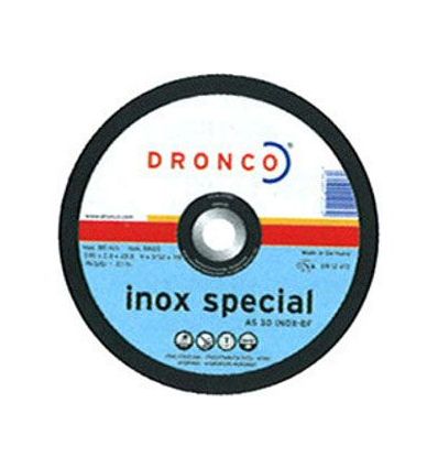 Disco dronco as30inox 125x2,5x22,2 de dronco caja de 25 unidades