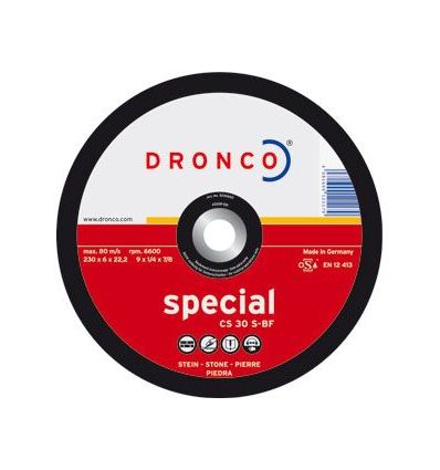 Disco dronco cs30s 115x6,0x22,2 desbaste de dronco caja de 10