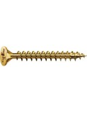 Tornillo cabeza plana bicromatado ranura en cruz 3,0 18x025 de spax caja de 1000 unidades