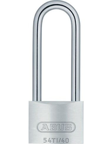 Candado titalium ael 54ti/40hb63 de abus caja de 12 unidades