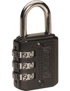 Candado combinacion 715/30 negro de abus caja de 21 unidades