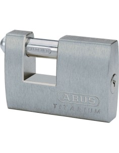 Candado titalium recta.monoblock 82ti/70 de abus caja de 6