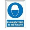 Señal obligatoria uso casco so800 de jg señalizacion