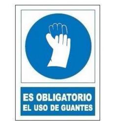 Señal obligatoria uso guantes so802 de jg señalizacion