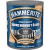 Hammerite metalico liso 750ml negro de hammerite caja de 6