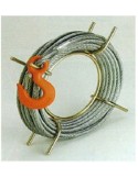 Cable 30m 8,3mm con gancho y enrollador de alba