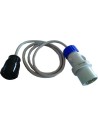 Adaptador 1132922 2p+t ce+sch 1,5m de asein