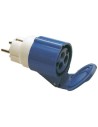 Adaptador clavija 1100063 sch/2p+t 16a de asein