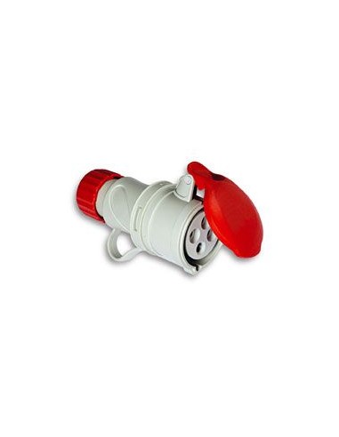 Base cetac 1100053 3p+t 380v/16a rojo de asein