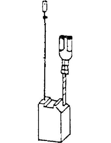 Escobillas 2 piezas 1622 hilti de asein caja de 10 unidades