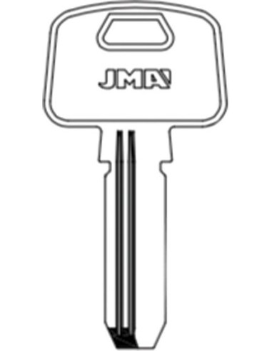 Llave jma laton seguridad mcm-16e8 de j.m.a caja de 10 unidades