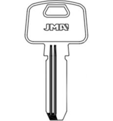 Llave jma laton seguridad mcm-10 de j.m.a caja de 10 unidades
