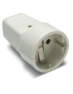 Base 2101 ttl blanco 16a-250v de famatel caja de 30 unidades