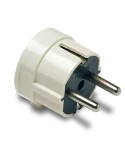 Clavija 1102 4,8mm ttl ik07 blanco 16a/250v de famatel caja de 60 unidades