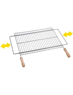 Parrilla extensi.inox 2x5cm 500x400 2810 de sauvic