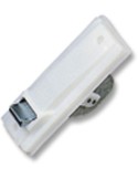 Recogedor embutir plastico pequeño 06001002 blanco de gaviota simbac