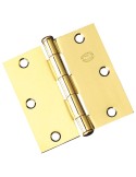 Bisagra 1010-4,0x4,0 hierro latonado par de amig caja de 5 unidades