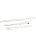 Guías cajones 24-600 blanco epoxi de amig caja de 10 unidades