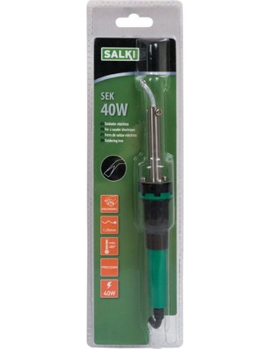 Soldador electrico 8500040-40w de salki