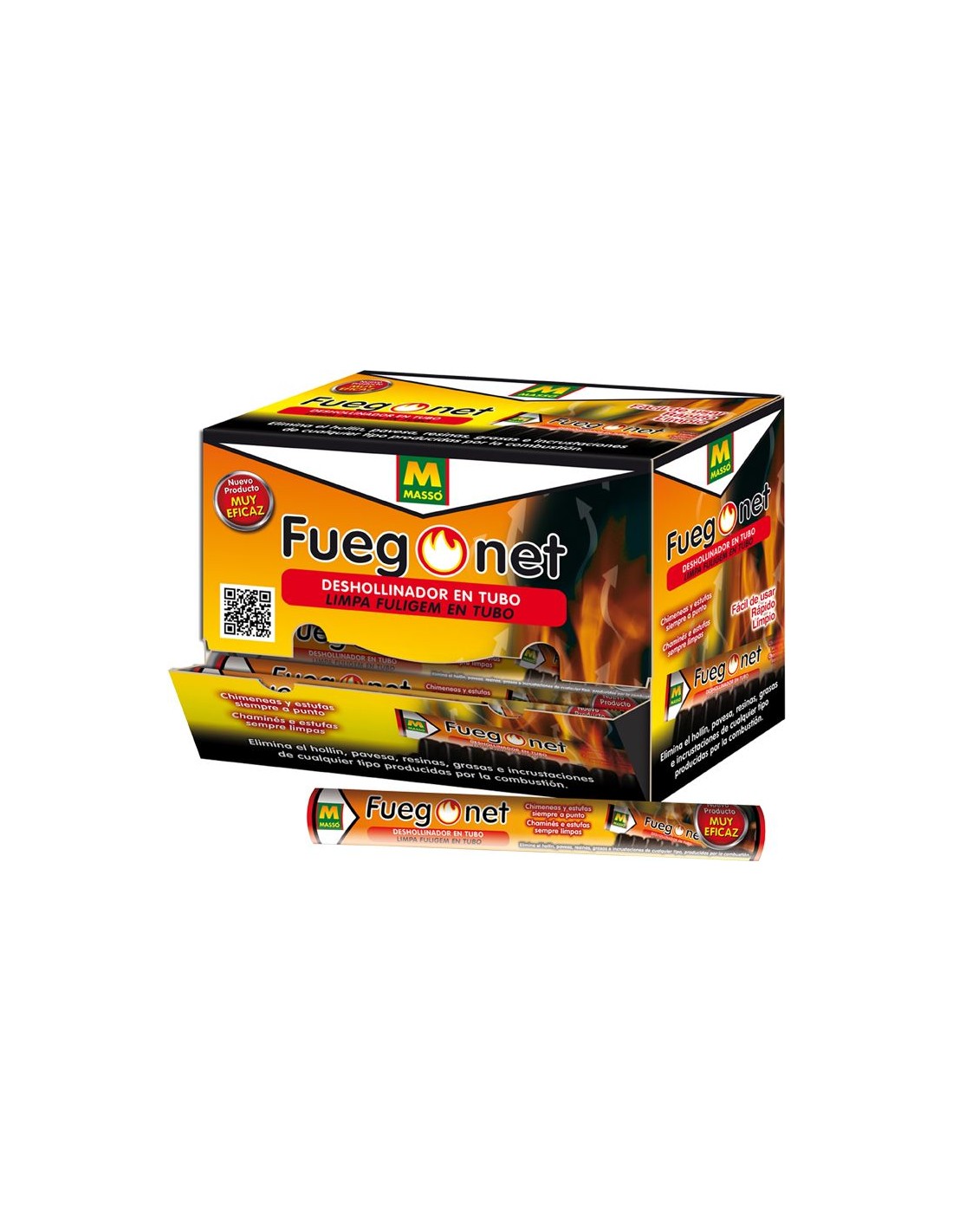 DESHOLLINADOR FUEGONET ESTUFAS PELLET 1,5KG