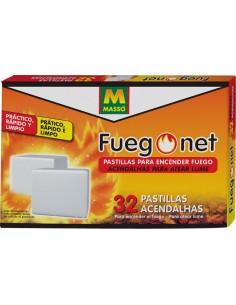 Pastillas encendido blanc.231522-32pz de fuego net caja de 28