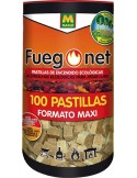 Pastillas ecológicas bote 231169-100pz de fuego net caja de 6 unidades