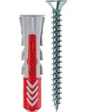 Taco con tornillo duopower 06x030 s de fischer caja de 50 unidades