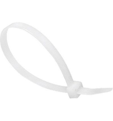 Brida nylon blanca 3.5/3.6x290 bolsa 100 de norma