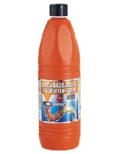 Desatascador liquido 1 lt. de dipistol caja de 12 unidades