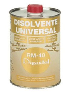 Disolvente universal rm-40 1/2l. de dipistol caja de 12 unidades