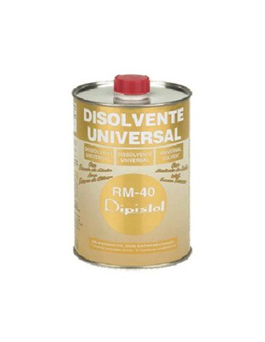 Disolvente universal rm-40 1/2l. de dipistol caja de 12 unidades