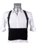 Faja guardaespaldas b8104 talla-xl con tirantes de base