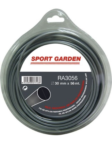 Hilo aluminio redondo ra3056 3mmx56m de sport garden