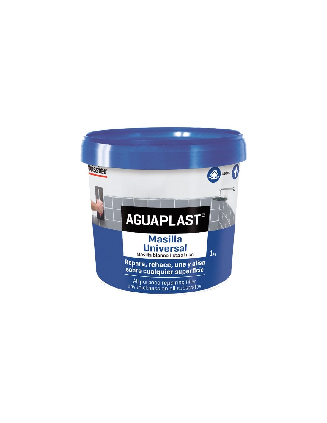 BEISSIER aguaplast juntas azulejos tubo 200 ml