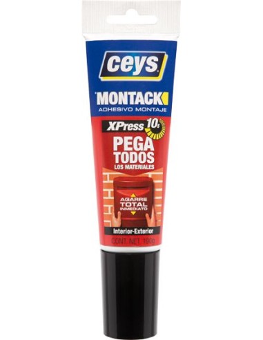 Montack xpress 507252 190gr tubo de ceys caja de 12 unidades