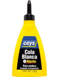 Cola blanca rapida 501603 250gr biberon de ceys caja de 12