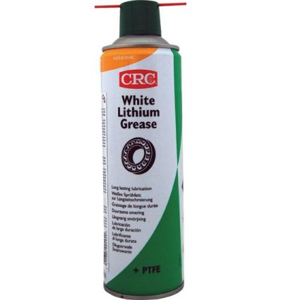 Spray grasa white lithium+ptfe ind 500ml de c.r.c. caja de 12
