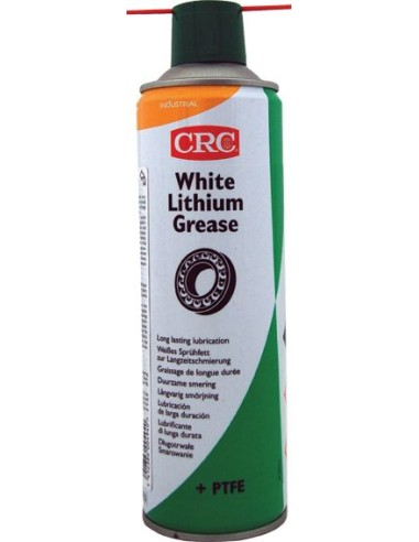 Spray grasa white lithium+ptfe ind 500ml de c.r.c. caja de 12