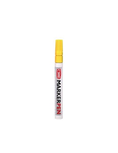 Marcador pintura markerpen amar.08g/10ml de c.r.c. caja de 12