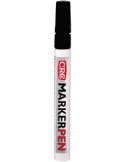 Marcador pintura markerpen negro 08g/10ml de c.r.c. caja de 12 unidades