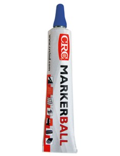 Marcador pintura markerball azul 50ml de c.r.c. caja de 10