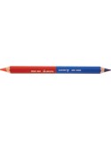 Lápiz carpintero 50245-3 rojo/azul de bellota caja de 3 unidades