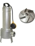 Bomba sumergible aguas fecales vort 15m aut 1,5hp de saci