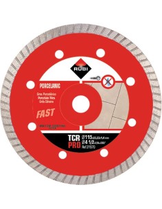 Disco diamante tcr 31970 115mm pro de rubi