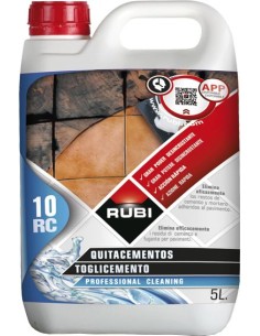 Quita cementos rc10 22950 5lt de rubi