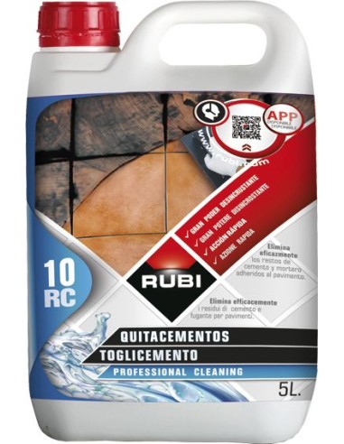 Quita cementos rc10 22950 5lt de rubi