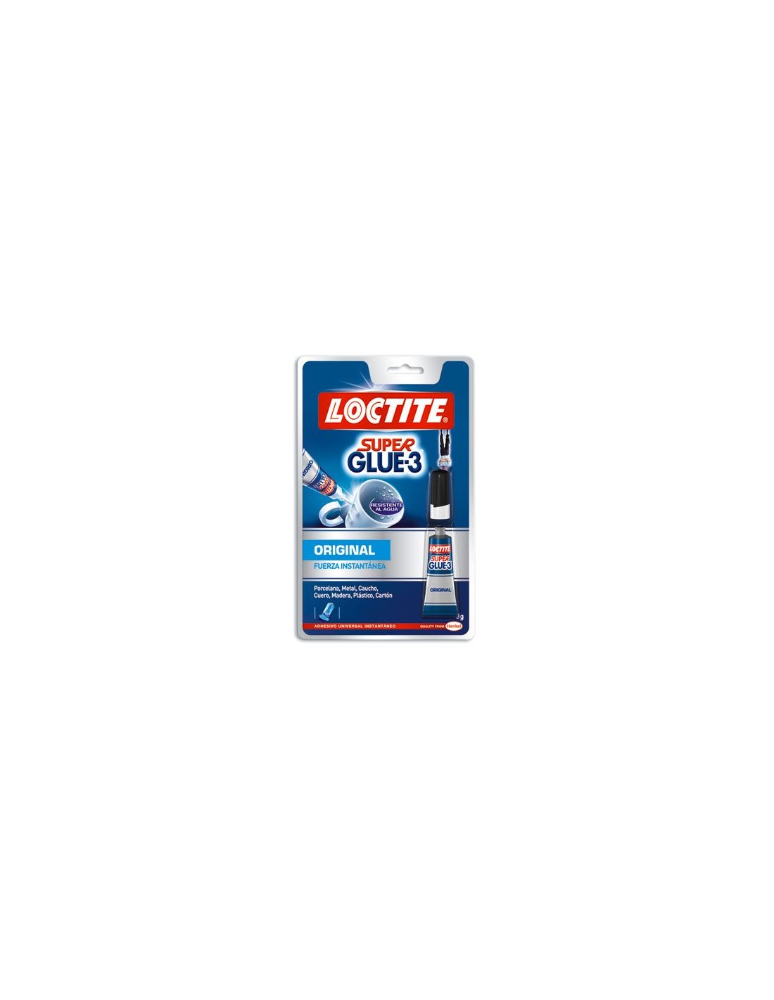 ADHESIVO INSTANTANEO LOCTITE SUPER GLUE 3 GR CRISTAL