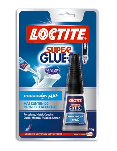 Pegamento s.glue3 10gr. 2056072 de loctite caja de 12 unidades